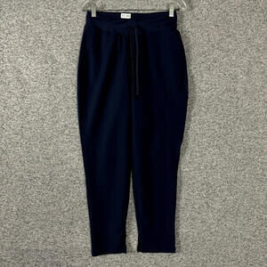 Mandala Women's Size Petite XS Dark Blue Slim Leg Scrub Pants